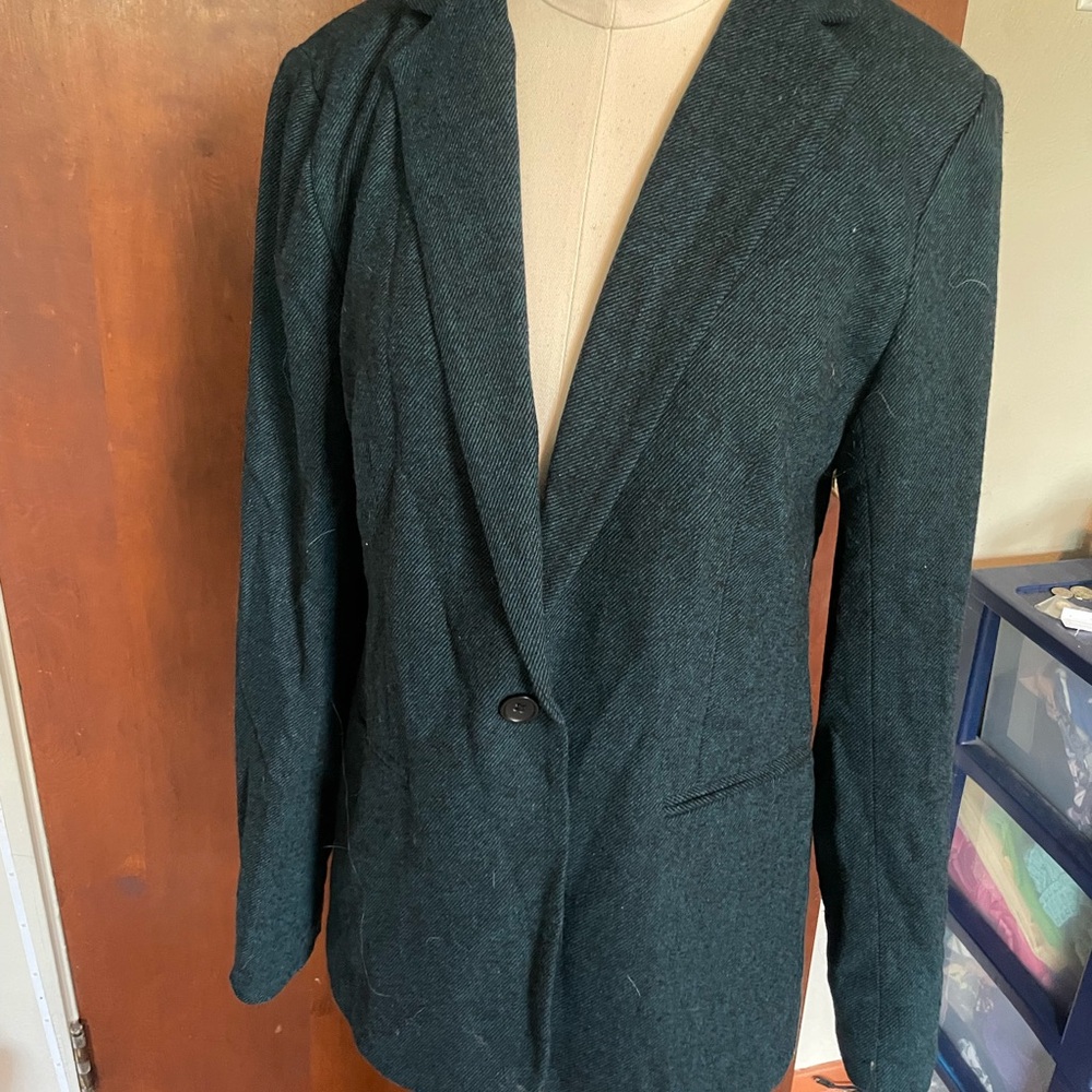 Men's Dark Green Blazer